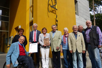 Verleihung des SoVD-Gtesiegels an das Peter-Rantzau-Haus in Ahrensburg