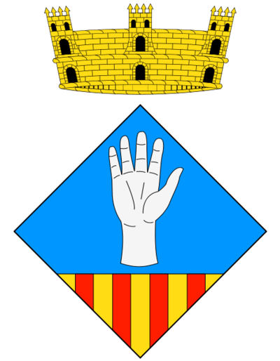 Das Wappen von Esplugues de Llobregat