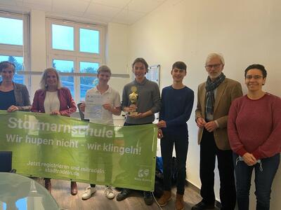 Stadtradeln-Schul-Pokal geht an die Stormarnschule 
