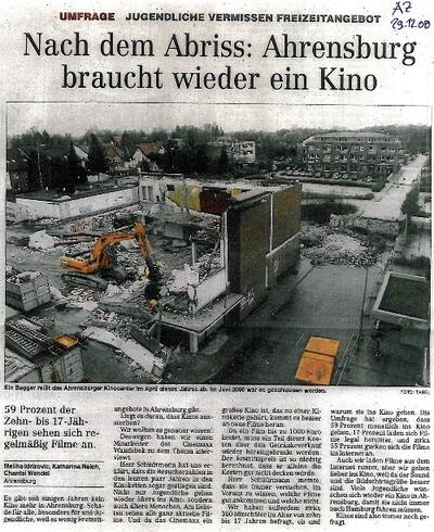 Abbildung 3_Auszug aus Ahrensburger Zeitung, 29.12.2008