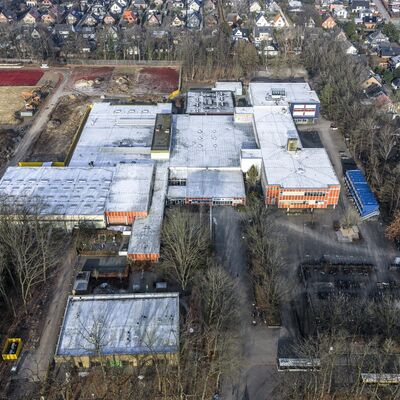 Luftbild S&uuml;d nach Nord