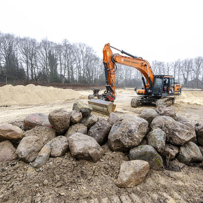 Feldsteine verbleiben auf dem Grundst&uuml;ck